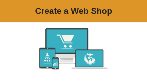 Create a Web Shop